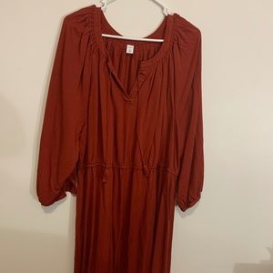Maroon/Fall Red Dress